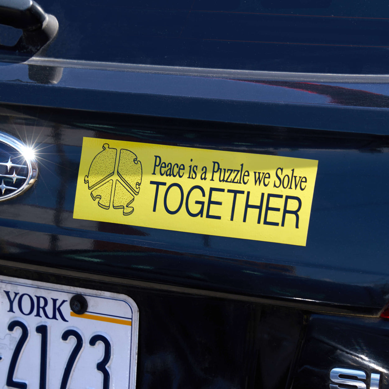 Peace Bumper Sticker