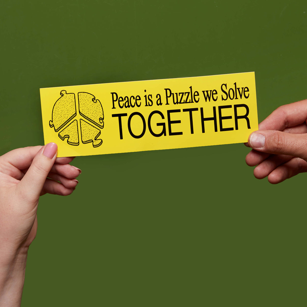 Peace Bumper Sticker
